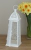 Ornate Cream Lighthouse Lantern- Small