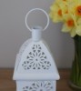 Ornate Cream Lighthouse Lantern- Small