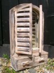 Louvre Mirror with drawers