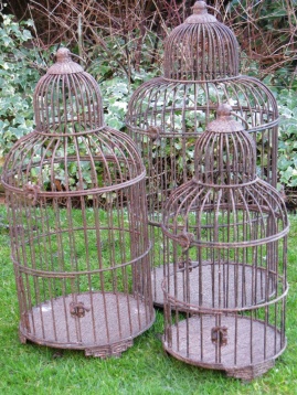 Vintage Style Birdcage Planter Large Patioandterrace Co Uk
